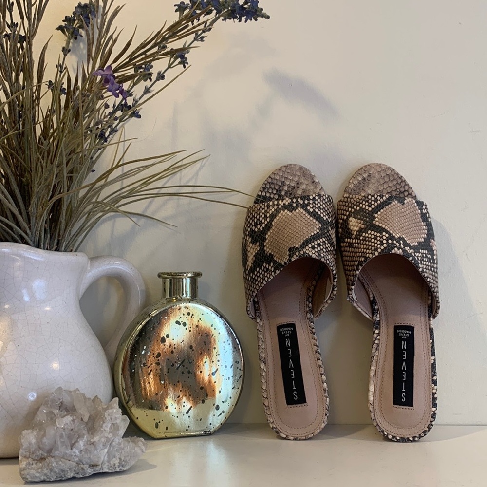 Steven By Steve Madden Snack Print Wedge - image 1